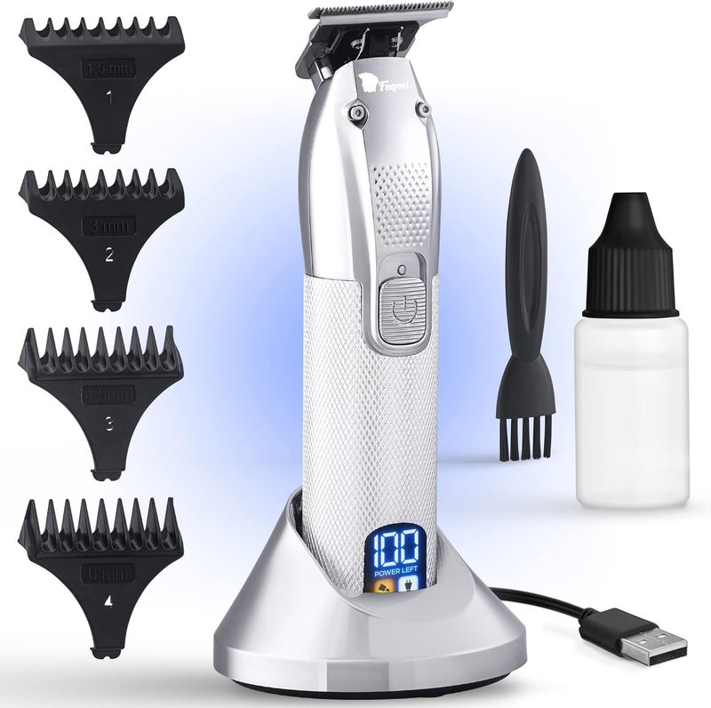Fagaci Men's Hair Trimmer - Turbo Power with Precise Cutting, Adjusted Zero Gap Blades for Clean and Fine Cuts - Image 1